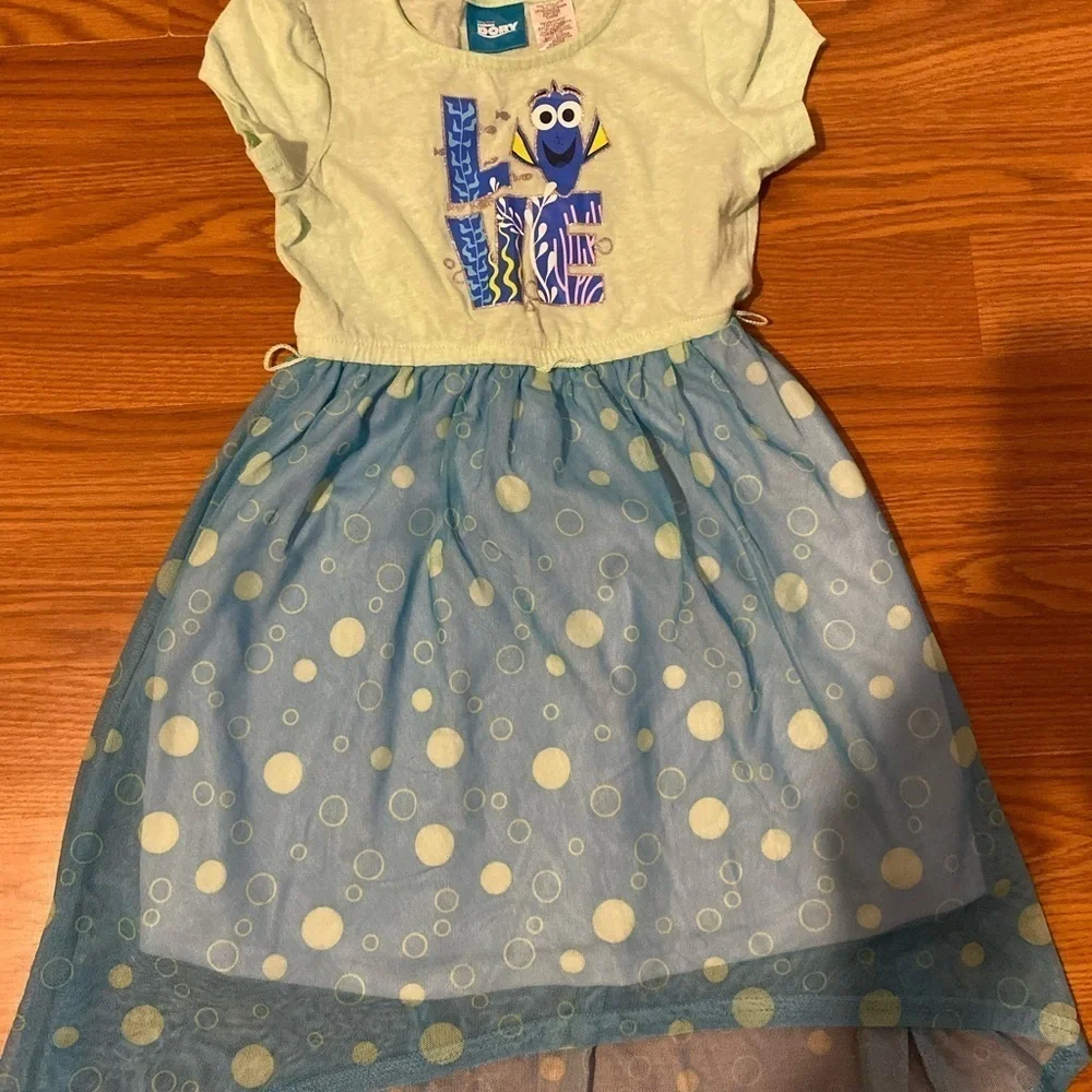 Disney Finding Dory Dress XS (4-5) (GF)